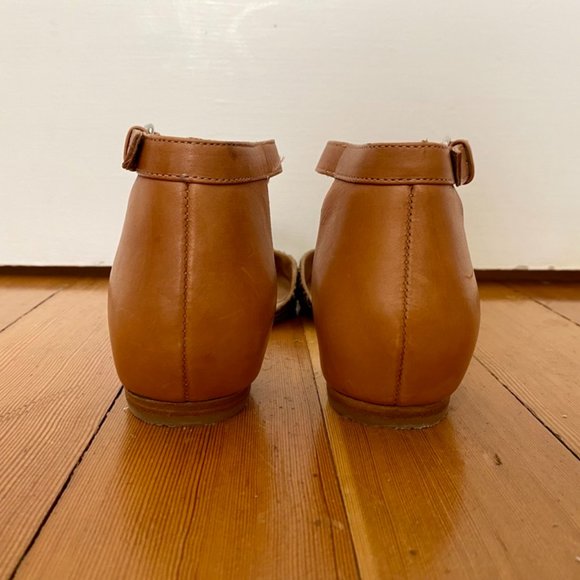 *NOT FOR SALE/SOLD* Dolce Vita Zebra Print Mohair Ankle Flats (Sz 7) - Picture 4 of 5